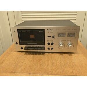 Vintage Sankyo STD 1700 Stereo Cassette Tape Player Deck Tested Works Great